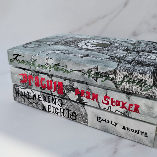 *NEW* Wuthering Heights, Frankenstein & Dracula – Gothic Monster Set