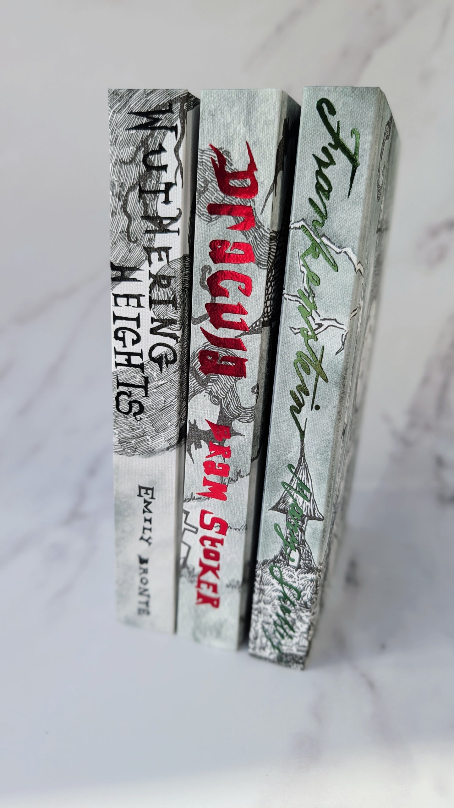 *NEW* Wuthering Heights, Frankenstein & Dracula – Gothic Monster Set